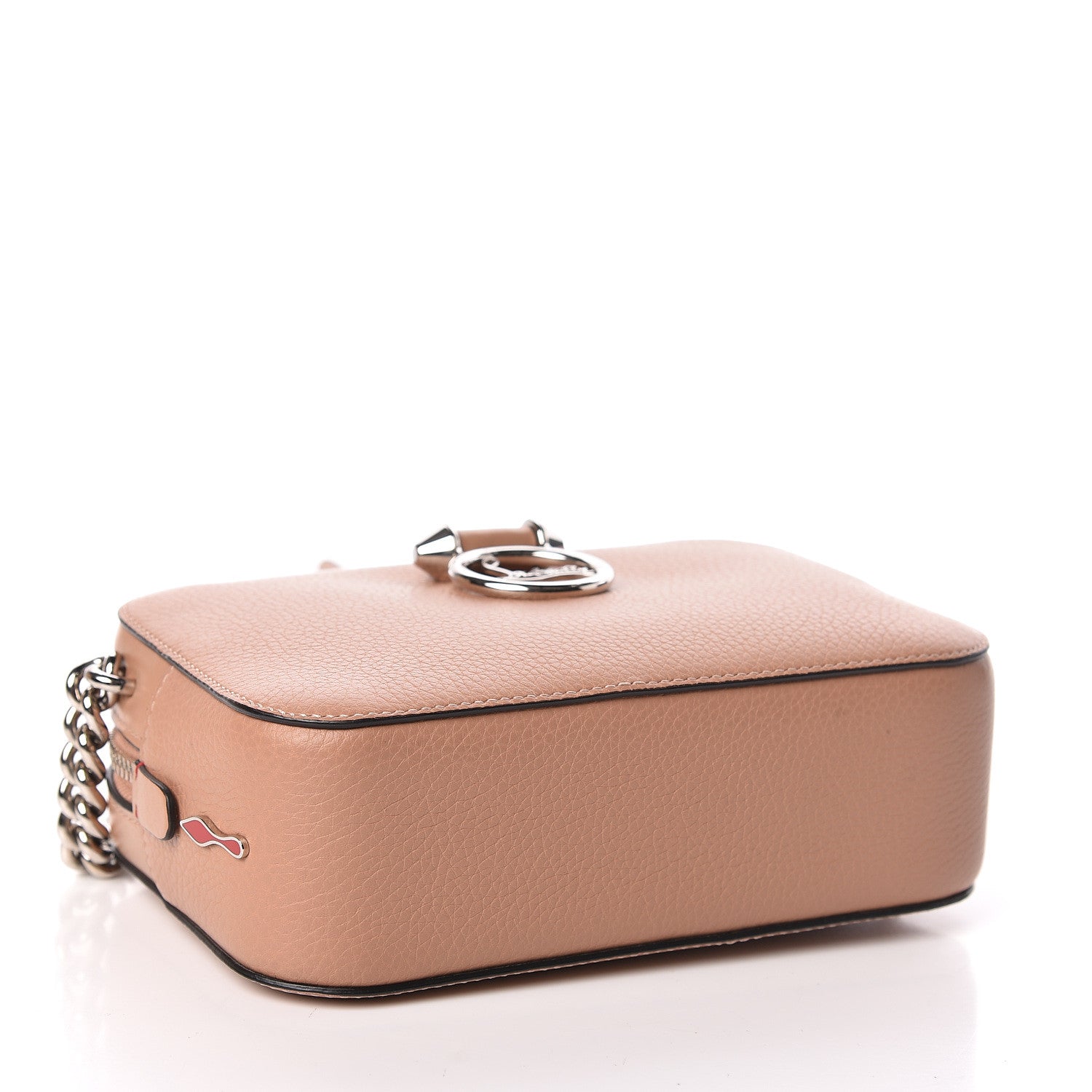 Christian Louboutin Calfskin Mini Rubylou Crossbody Nude 4 of 11