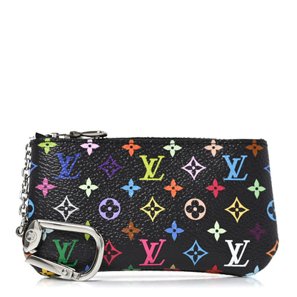 Louis Vuitton LV X TM Monogram Multicolor Key Pouch Black 1 of 7