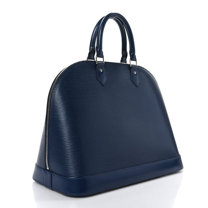 Louis Vuitton Epi Alma GM Indigo 3 of 10
