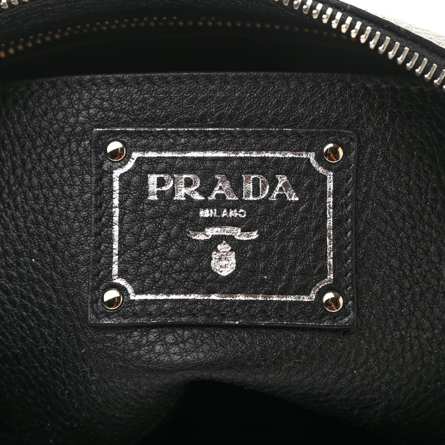 Vitello Daino Clutch Black