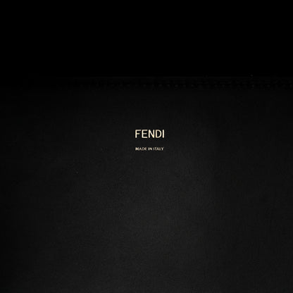 Fendi Vitello King Plexiglass Medium Fendi Sunshine Shopper Tote Black 6 of 18