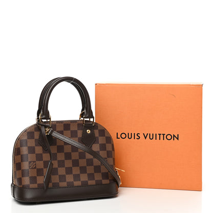 Louis Vuitton Damier Ebene Alma BB 10 of 10