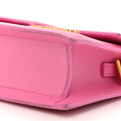 Jacquemus Smooth Calfskin Le Bambino Long Flap Pink 8 of 16