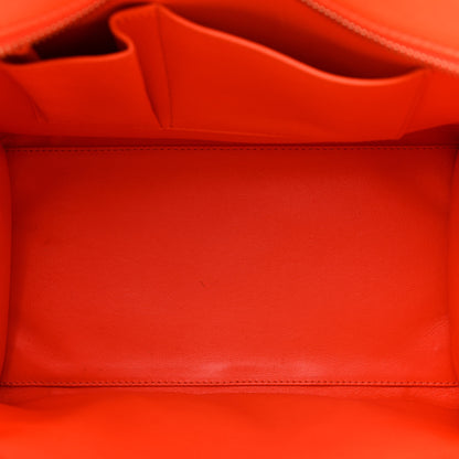 Celine Smooth Calfskin Mini Luggage Orange 5 of 24