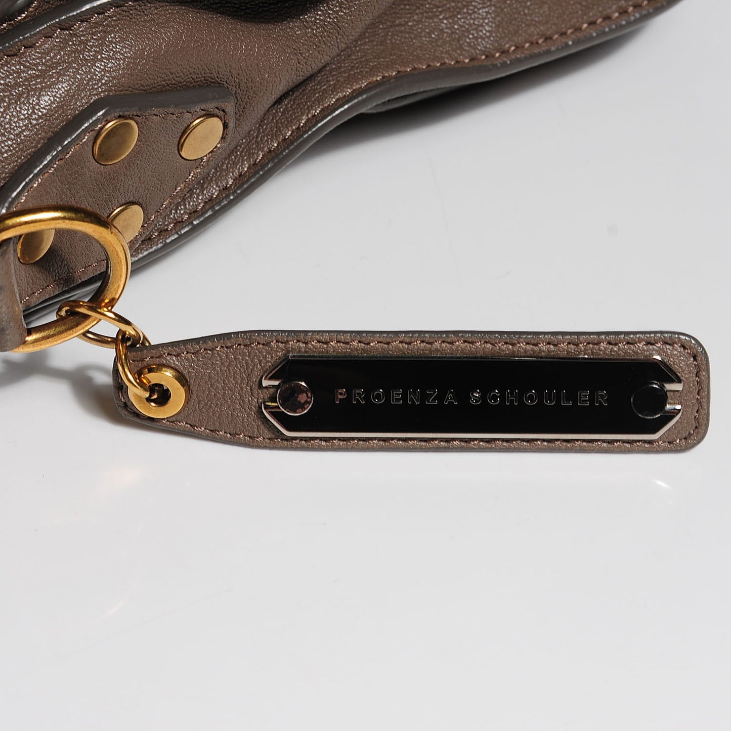 Lambskin Medium PS1 Satchel Smoke