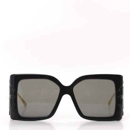 Gucci Acetate Square Frame Wing Sunglasses GG0535S Black 2 of 7