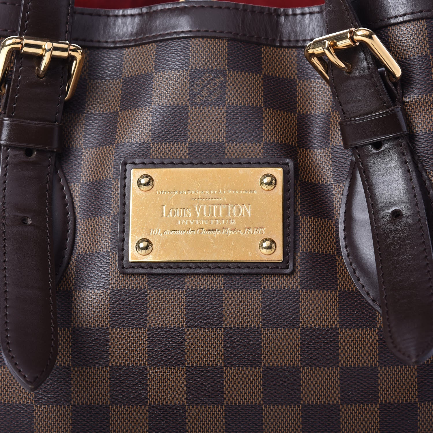 Louis Vuitton Damier Ebene Hampstead MM 9 of 9