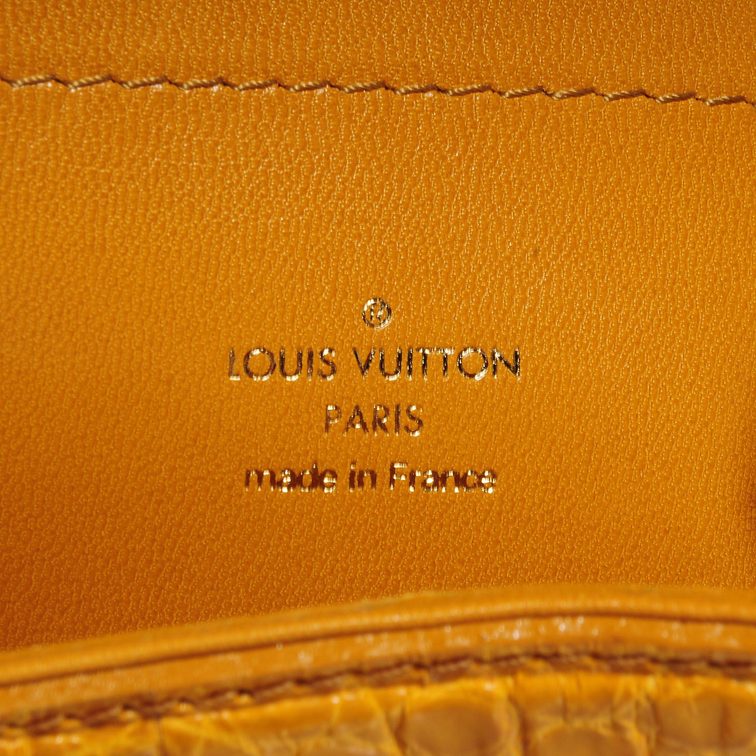 Louis Vuitton Alligator Monogram Charms Linda Scarf Bag Taupe 7 of 9