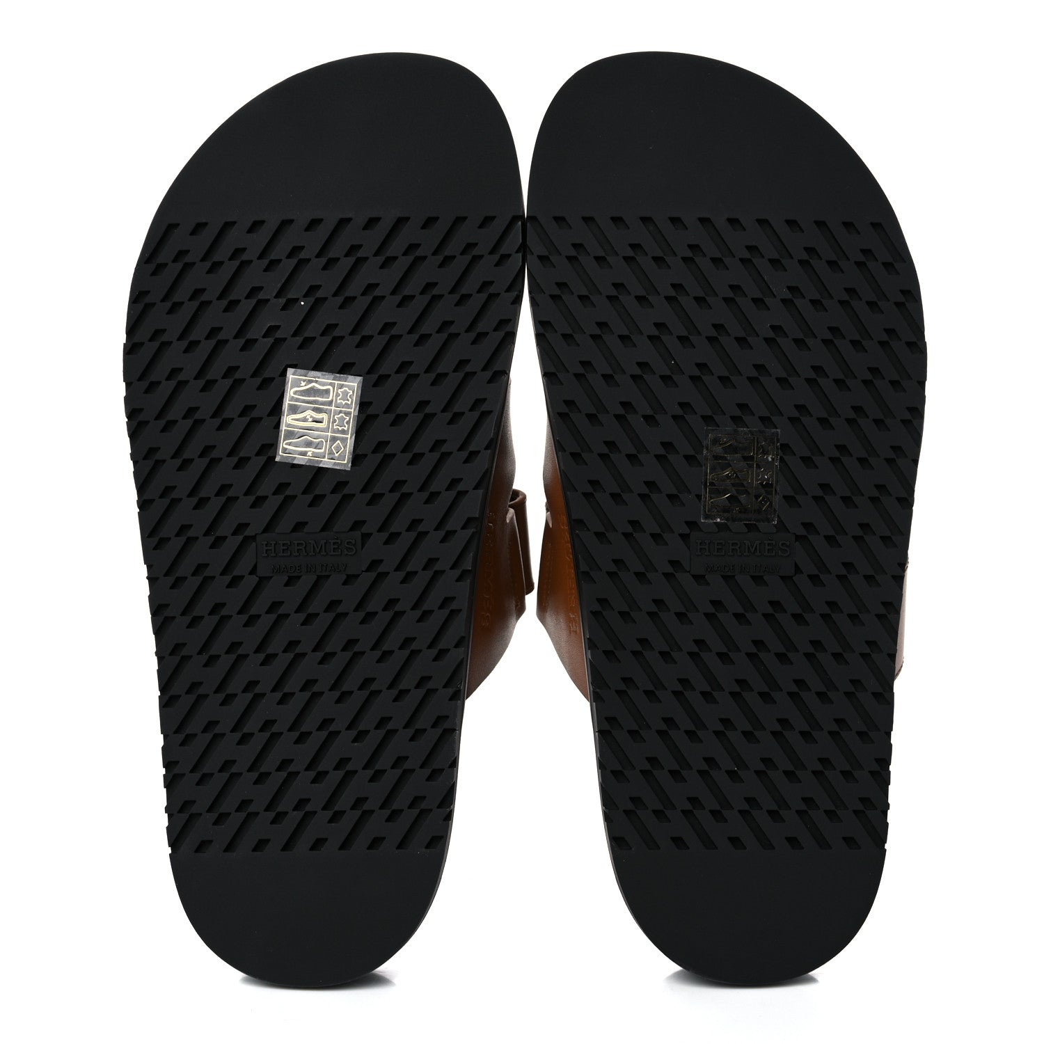 Hermes Calfskin Womens Chypre Sandals 37 Naturel 5 of 10