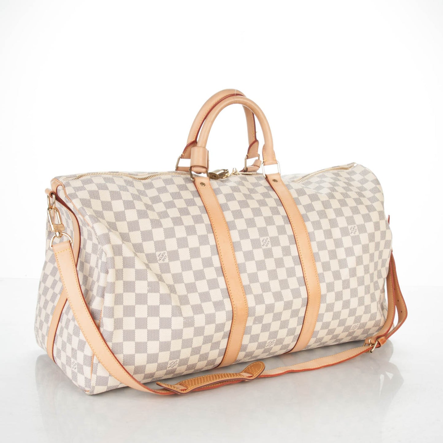 Damier Azur Keepall Bandouliere 55