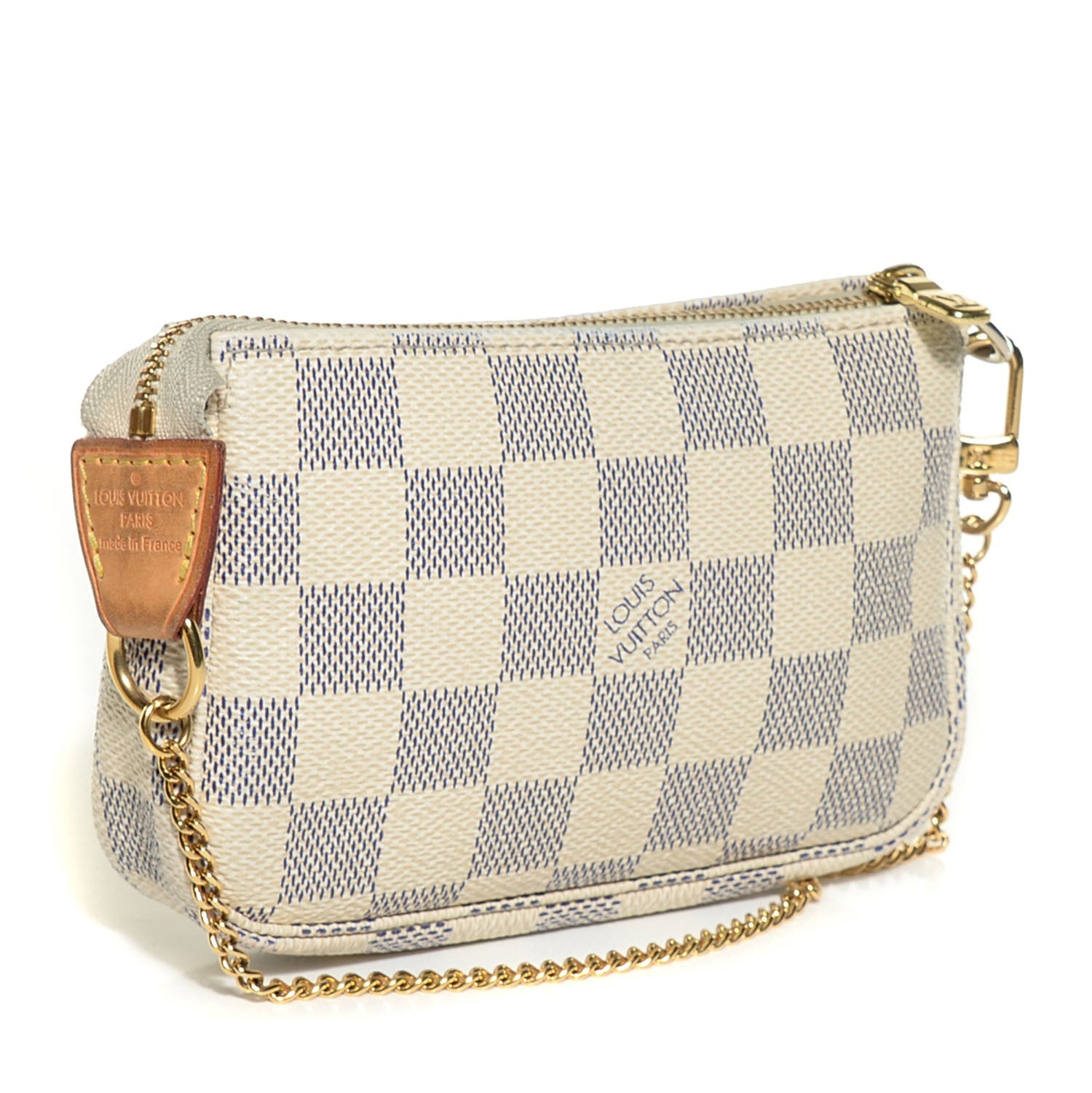 Louis Vuitton Damier Azur Mini Pochette Accessories 3 of 8