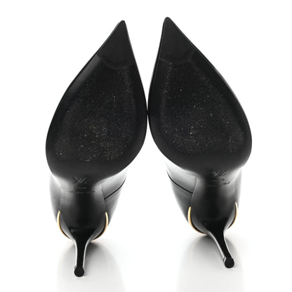 Louis Vuitton Calfskin Eyeline Pumps 36.5 Black 5 of 8