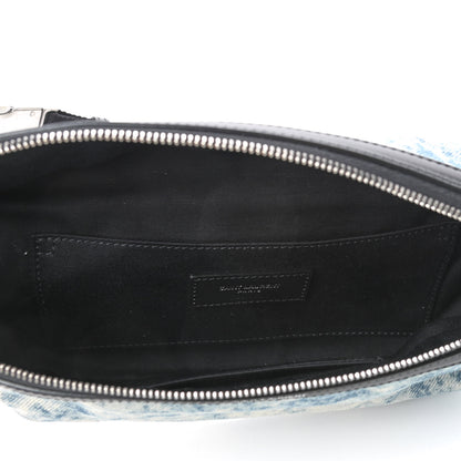 Saint Laurent Denim Grunge Belt Bag Faded Blue 4 of 4