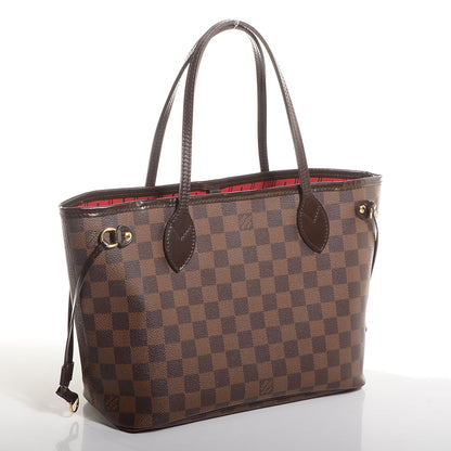 Louis Vuitton Damier Ebene Neverfull PM 3 of 7
