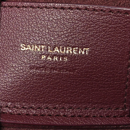 Saint Laurent Calfskin Medium Shopping Tote Palissandre 8 of 16