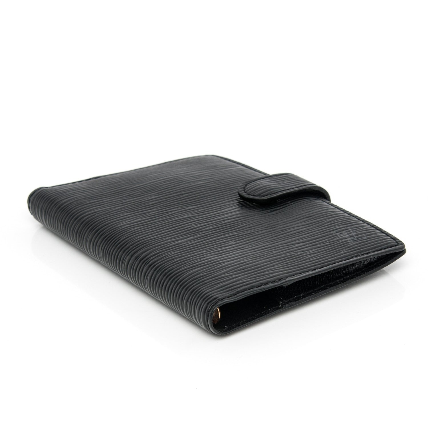 Louis Vuitton Epi Small Ring Agenda Cover Black 4 of 7