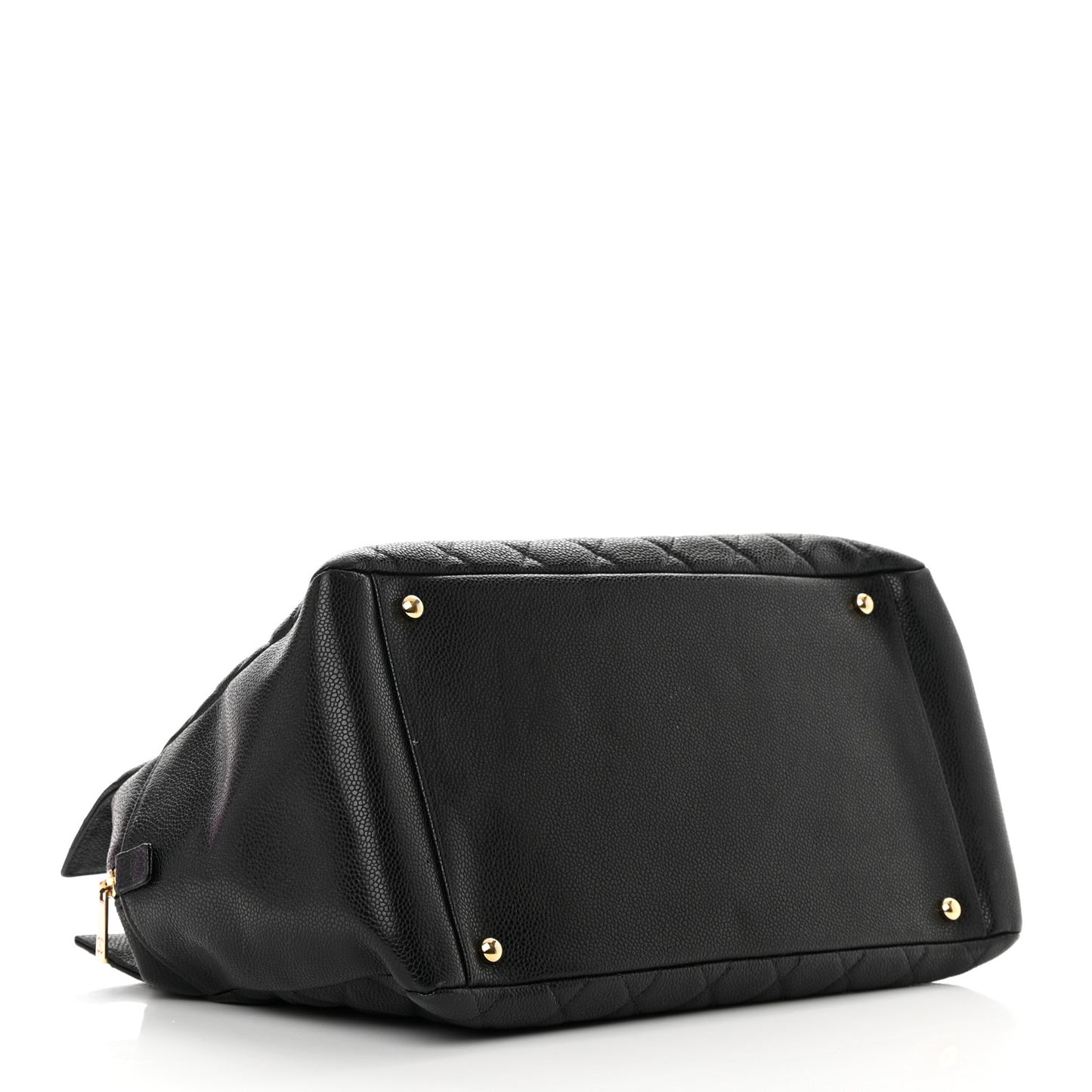 Caviar Quilted Grand Timeless Tote GTT Black