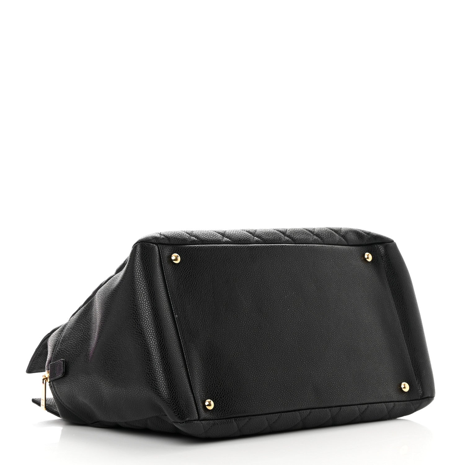 Chanel Caviar Quilted Grand Timeless Tote GTT Black 4 of 12