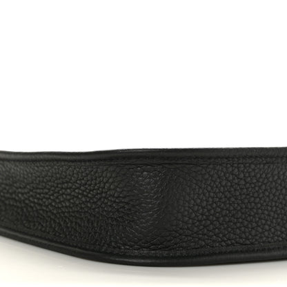 Hermes Taurillon Clemence Evelyne TPM Black 7 of 8