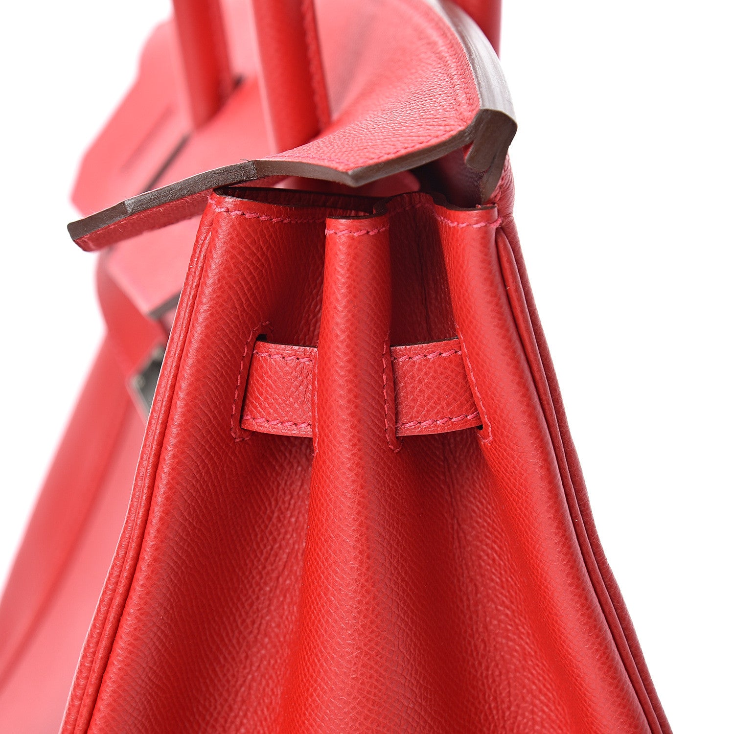 Hermes Epsom Birkin 35 Rouge Casaque 11 of 39