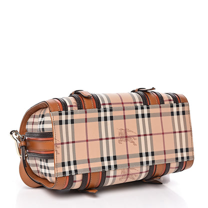 Burberry Haymarket Check Medium Alchester Bowling Bag Autumn 4 of 12