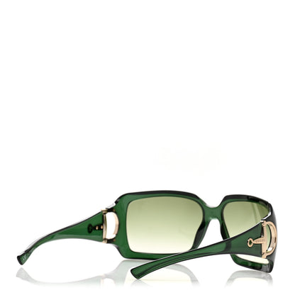 Gucci Acetate Horsebit Sunglasses 2562/S Green 4 of 7