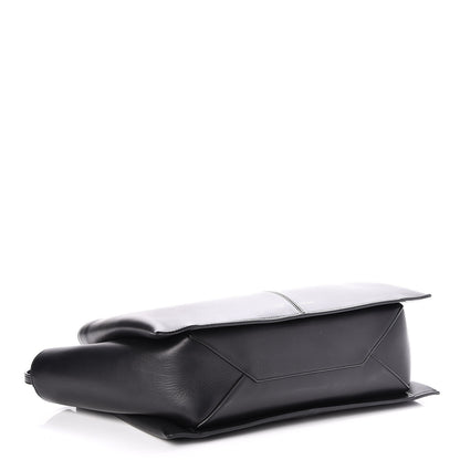 Celine Supple Natural Calfskin Medium Tri-Fold Bag Black 4 of 7
