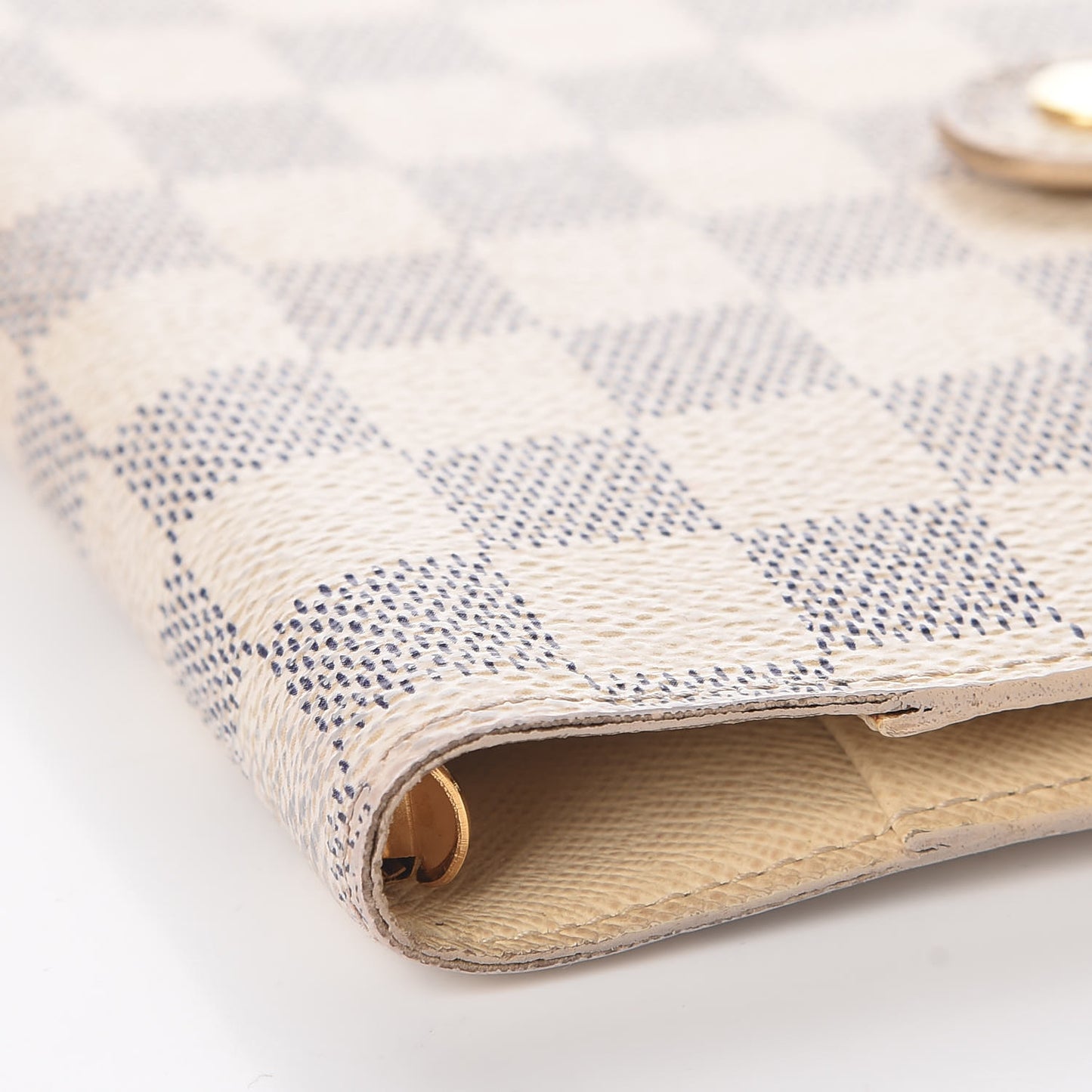 Damier Azur Small Ring Agenda Cover