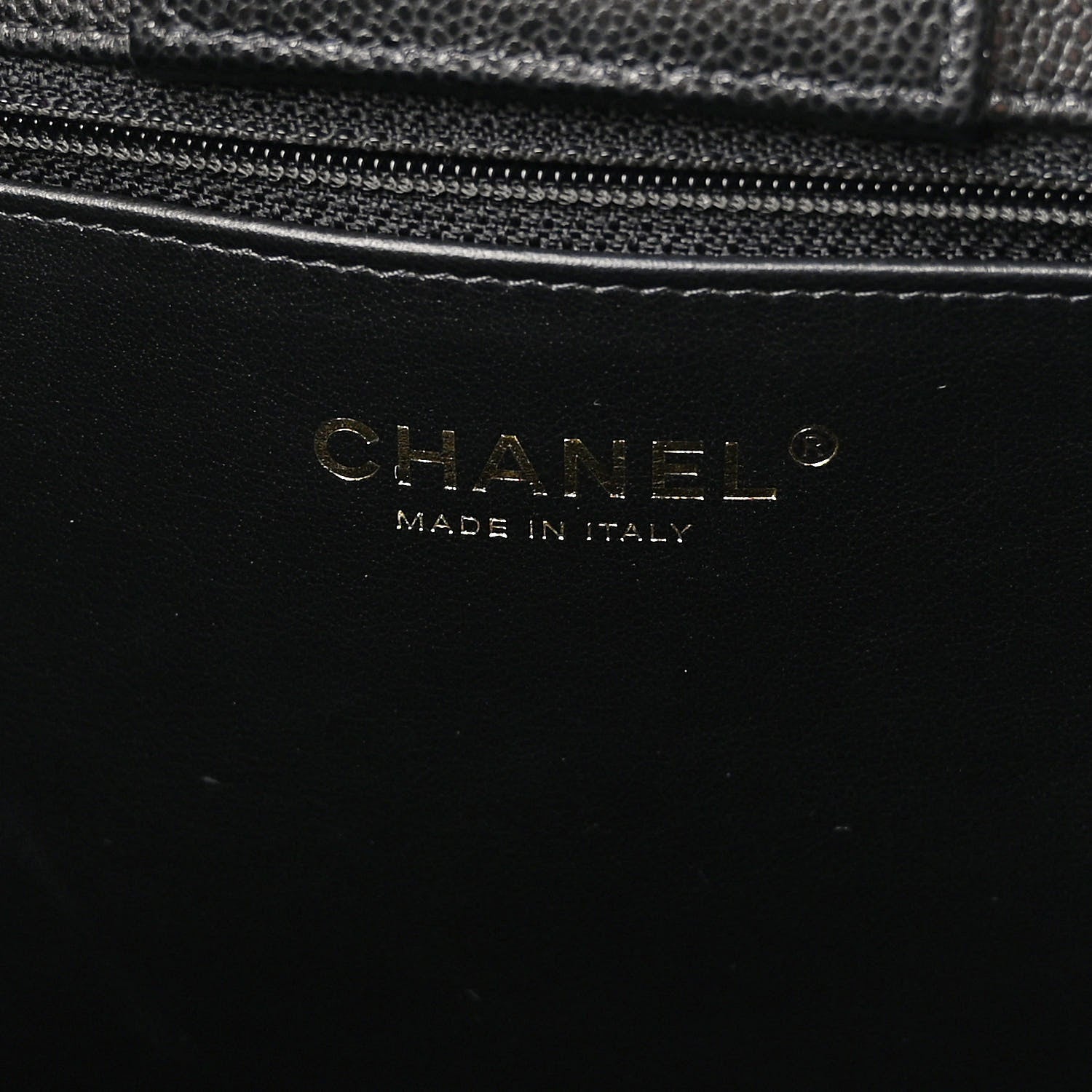 Chanel Caviar Quilted Large Shopping Tote Black 6 of 12