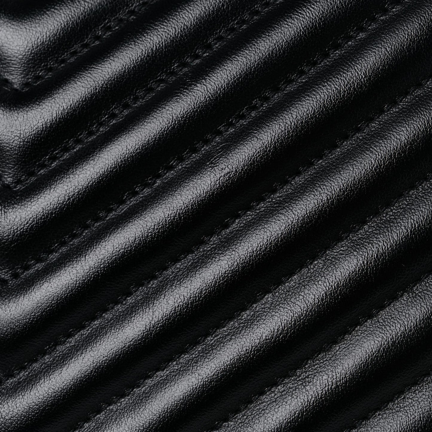 Calfskin Matelasse Monogram Lou Camera Bag Black
