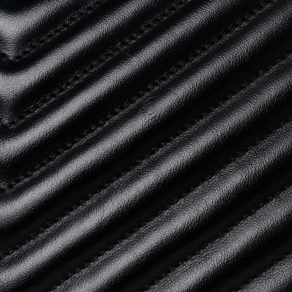 Saint Laurent Calfskin Matelasse Monogram Lou Camera Bag Black 11 of 11