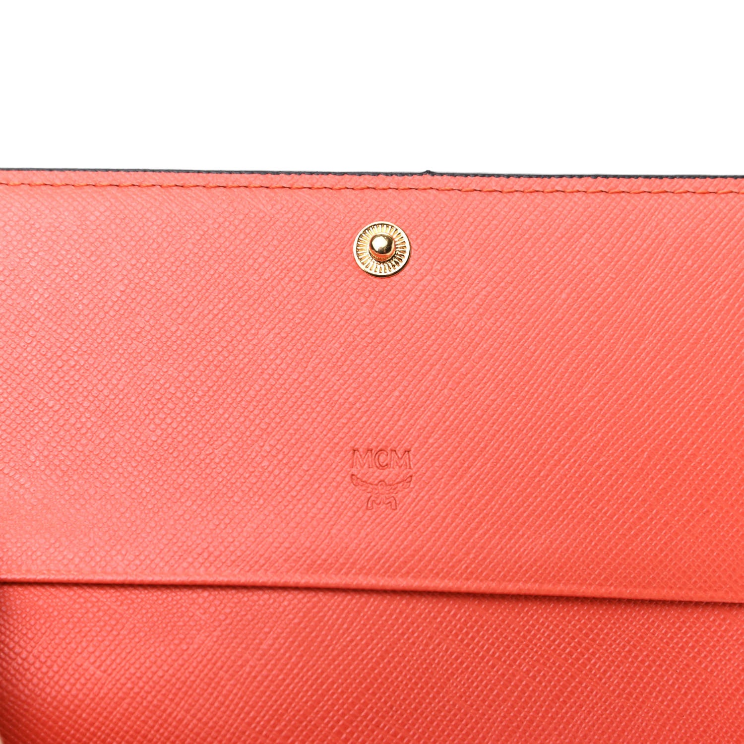 MCM Visetos Trifold Wallet Cognac 6 of 8