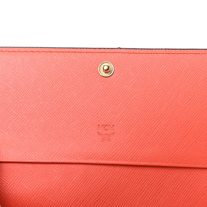 MCM Visetos Trifold Wallet Cognac 6 of 8