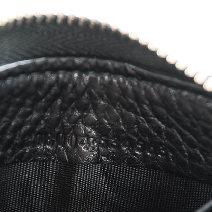 Gucci Pebbled Calfskin Studded Soho Zip Around Wallet Black 7 of 7