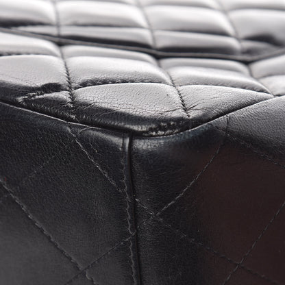 Chanel Lambskin Quilted Maxi Single Flap Black 21 of 23