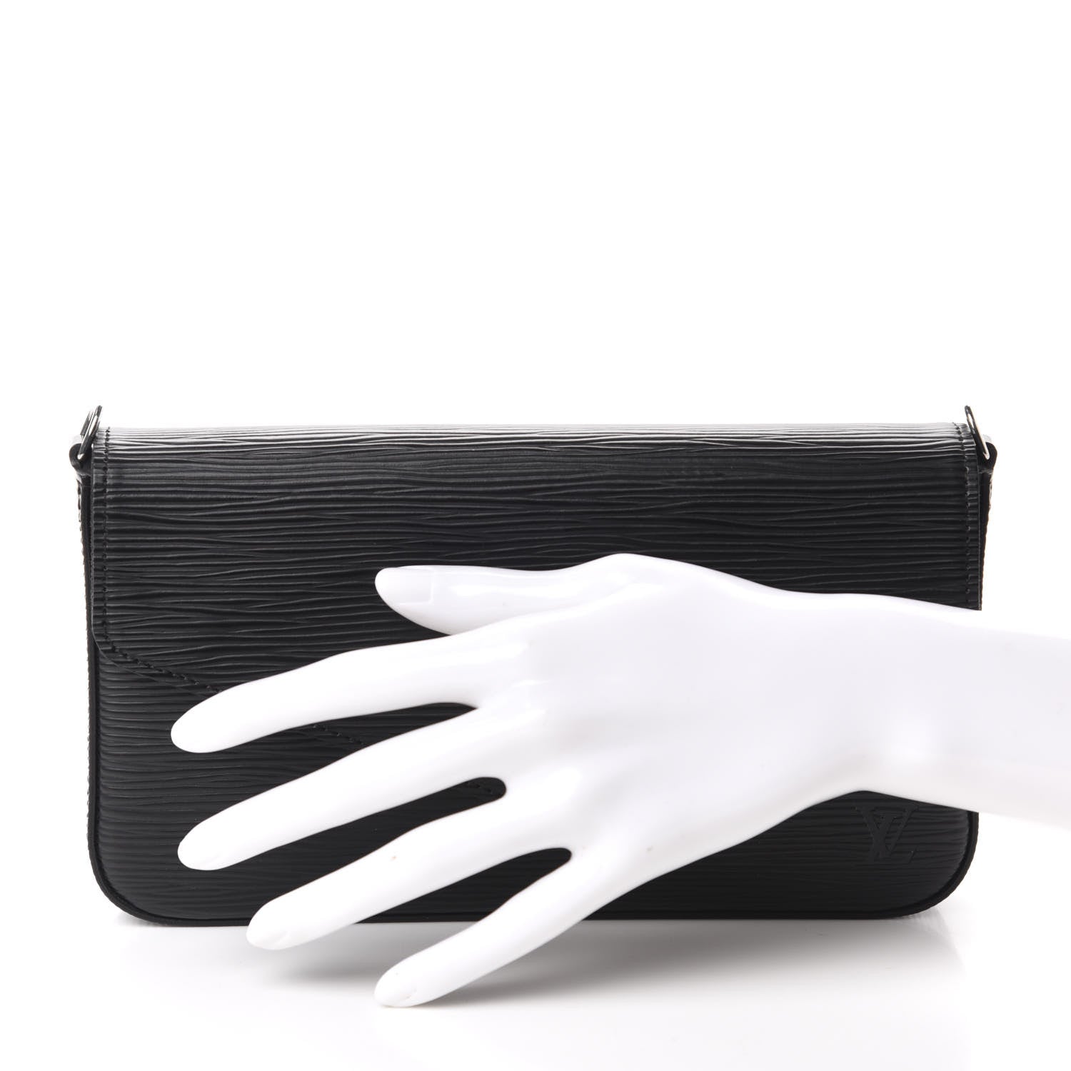 Louis Vuitton Epi Pochette Felicie Black 2 of 10