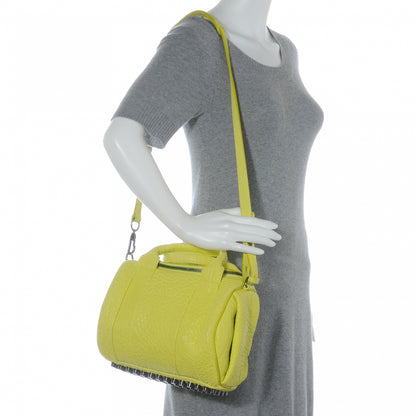 Alexander Wang Pebbled Lambskin Rockie Acid w Black Nickel Hardware 2 of 6