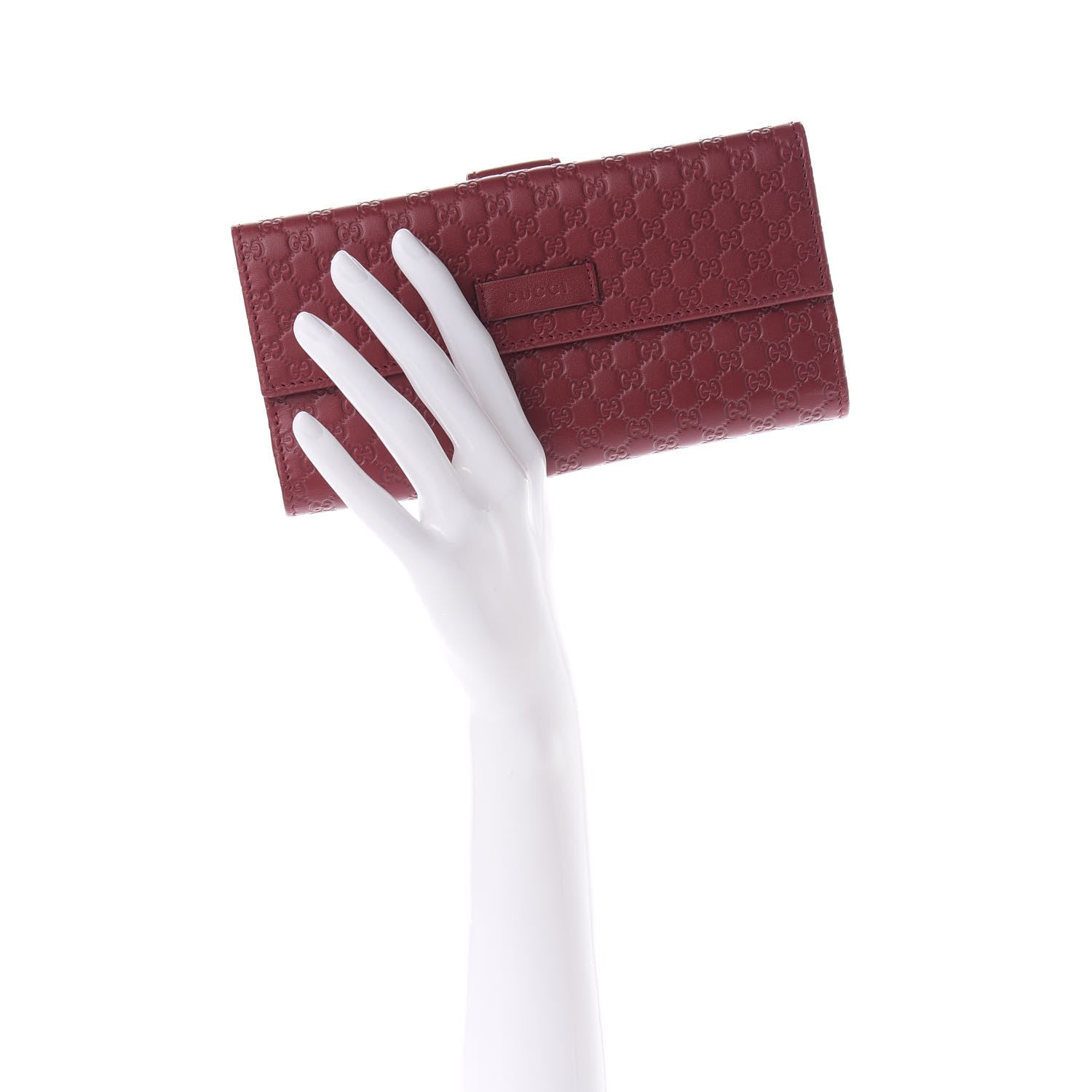 Gucci Microguccissima Continental Flap Wallet Red 2 of 7