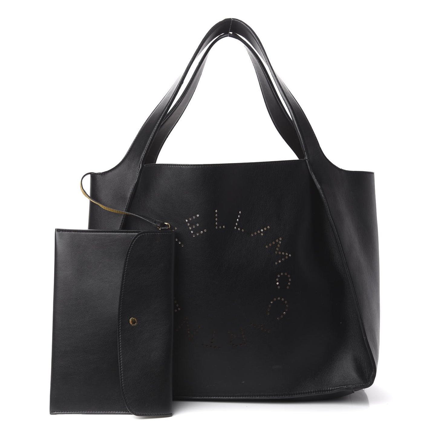 Eco Alter Nappa East West Perforated Tote Grey