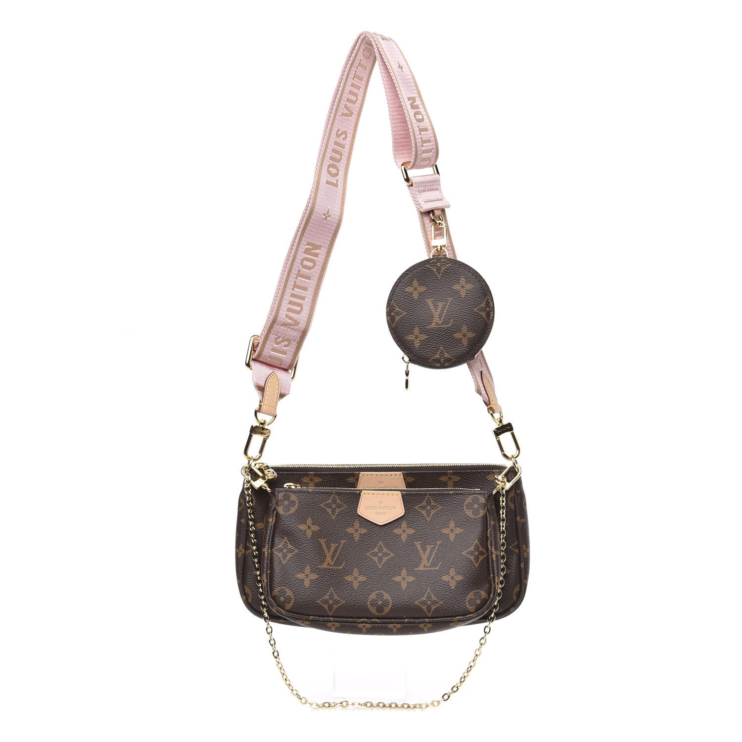 Louis Vuitton Monogram Multi Pochette Accessories Rose Clair 1 of 9
