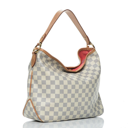 Louis Vuitton Damier Azur Delightful PM Pink 3 of 8