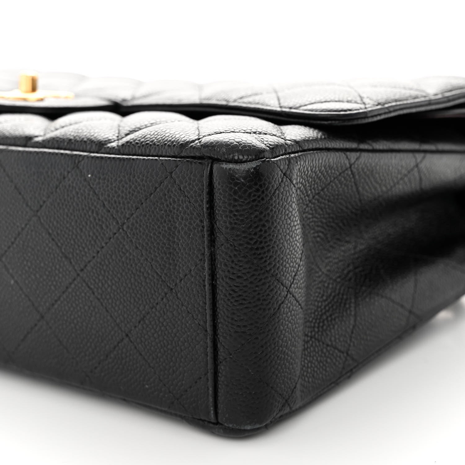 Chanel Caviar Quilted Maxi Double Flap Black 10 of 10