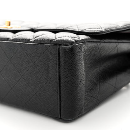 Chanel Caviar Quilted Maxi Double Flap Black 10 of 10