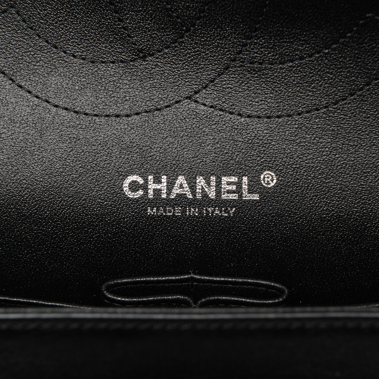 Chanel Crumpled Calfskin Quilted Jumbo Double Flap So Black 6 of 8