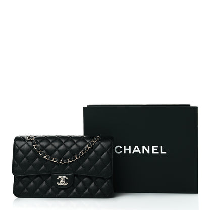 Chanel Caviar Quilted Medium Double Flap Black 11 of 11