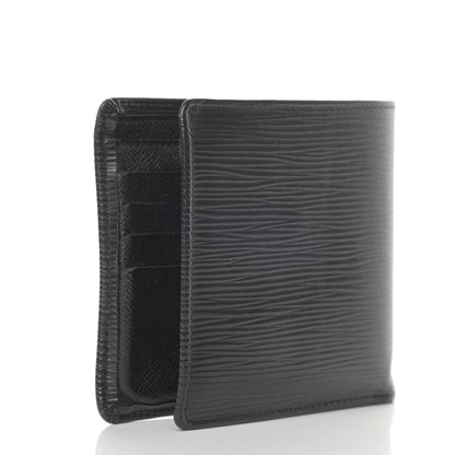 Louis Vuitton Epi Marco Wallet Black 3 of 9