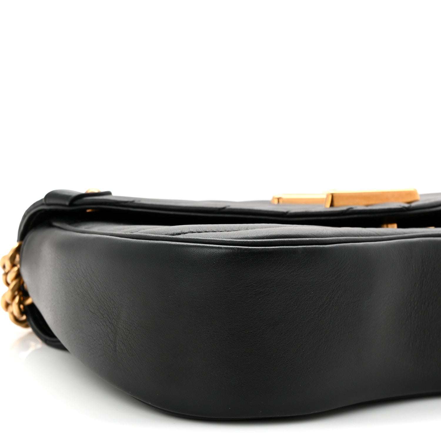 Louis Vuitton Calfskin New Wave Chain PM Black 9 of 10