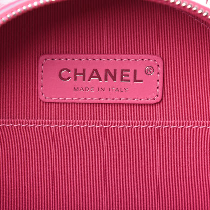 Chanel Patent Round As Earth Evening Bag Pink 6 of 17