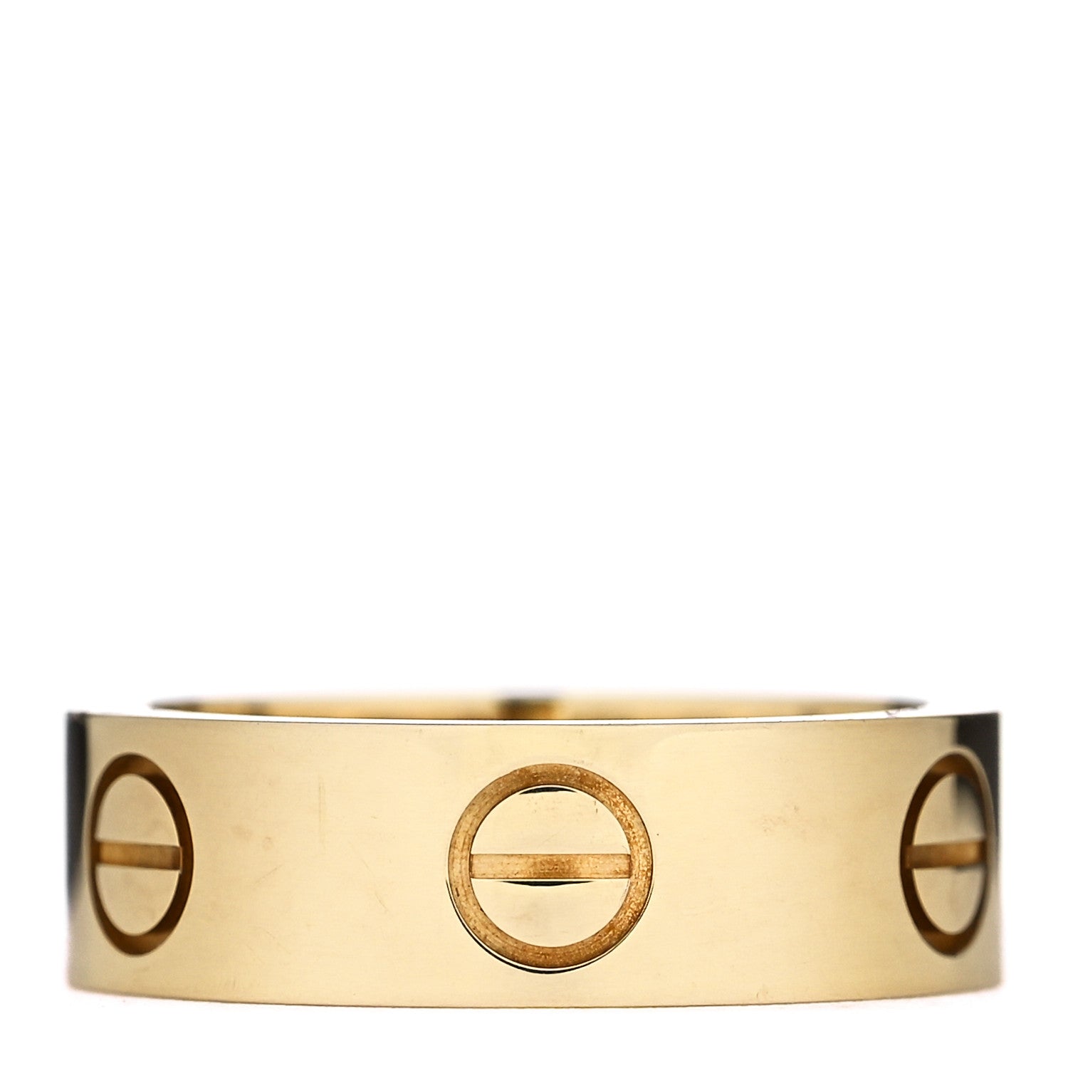 Cartier 18K Yellow Gold 5.5mm LOVE Ring 49 4.75 1 of 5
