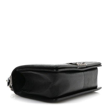 Chanel Caviar Quilted Medium Boy Flap Black 4 of 10